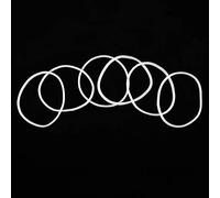 Fdit Reemplazo de Junta de Anillo de Sello de Licuadora de 8 Piezas, Repuestos de Plástico para Cuchilla Exprimidora de 250 W, con Fácil Instalación