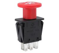 Fdit Reemplazo del Interruptor de PTO Toma de Fuerza Duradera para Cortacésped GT48 TC238 LGT2254 Tractor de Césped Serie GT para Propietarios YT42 YT46 YT48 Material ABS