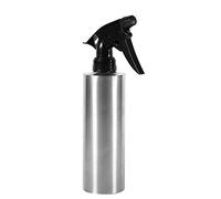 Fdit Regadera de 304 Acero Inoxidable Regadera de Mano Presion Regadera Para Riego de Maceta Regadera de Presión Multifuncional Para Plantas Flor de Jardín al Aire Libre(350ml)
