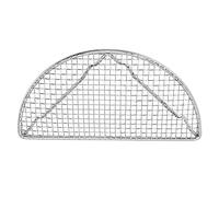 Fdit Rejilla de Enfriamiento, Rejilla para Hornear de Acero Inoxidable 304 con Circulación de Aire Mejorada para Horno Apta para Lavavajillas para Alitas de Pollo, Pan y (Semicírculo grande 20CM)