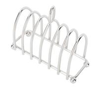 Fdit Rejilla para Tostadas de Acero Inoxidable, Fácil de Limpiar, Soporte para Rejilla para Pan Tostado Hermético Vintage, Adecuado para Hornear (Estilo 3 6,3x2,5 Pulgadas)