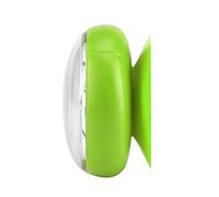 Fdit Reloj de Baño Impermeable con Ventosa, Tipo Puntero Tradicional, Monitoreo de Tiempo Conveniente para Espejo de Ducha, Azulejo o Pared (Verde)