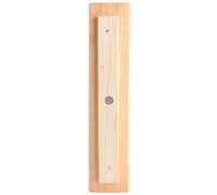 Fdit Reloj de de Madera para Sauna, Temporizador de de 15 Minutos con Base de Madera y Marcas de 5/10 Minutos para Sala de Sauna, Spa, Oficina y Uso Doméstico