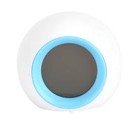 Fdit Reloj despertador Sunrise con monitor de temperatura, la mejor luz de despertar con 7 colores que cambian la función de repetición y reloj despertador simulador de salida del sol para mesita de
