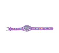 Fdit Reloj LED Impermeable para Niños, Diseño de Dibujos Animados, Reloj Digital Infantil con Correa Ajustable, Ideal para Edades de 3 a 10 Años (Morado Oscuro)