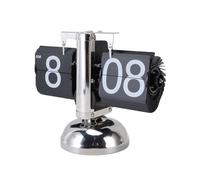 Fdit Reloj Retro Abatible con Pilas, Diseño Vintage para Sala de Estar, Cocina, Oficina, Pantalla Clara de Fácil Lectura