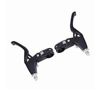 Fdit REM para Light Mountain Bike Aluminio Allugh Allumine Manos para Recuperación Rápida para Ventiladores de Bicicletas 4 Colores (BLACK)