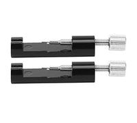 Fdit Remover con Correa de Reloj de Vida Larga para Eliminación Simple de Lápiz y Adaptación de Cinturón para Relojes y Profesionales de Acero Casual de Acero Negro/Plata/Rojo 2pcs (Black)