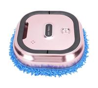 Fdit Robot Aspirador Robótico para Fregona, Combo de Fregona Autovaciante, Fuerte Succión, 2,8 Pulgadas, Delgado, con Paños Secos y Húmedos para Suelos de Madera, Baldosas de Mármol