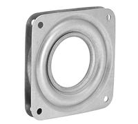 Fdit Rodamiento Giratorio Cuadrado para Muebles, Rodamiento Giratorio Resistente con Rotación Suave de 360 Grados para Sillas, Expositores y Sillas de Oficina (72mm)