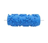 Fdit Rodillo de Pintura con Patrón, Rodillo de Arte Reutilizable de Goma de 15 Cm para Crear Patrones únicos de Superficie de Muebles de Gabinete de Puerta de Pared y Ocultar (goma 3)