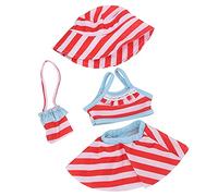 Fdit Ropa para Muñeca bebé de 18 Pulgadas, Elegante Traje de Baño para Muñeca bebé con Bolsa y Accesorios para Juego Creativo, Adecuado para Fiesta/Juego Imaginativo Material: Tela