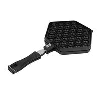 Fdit Sartén Takoyaki con Revestimiento Antiadherente, Molde de Bola Redonda de Aluminio Fundido de Doble Cara para Estufa de Gas, Resistente Al Calor de 20 Cm para Cocina Doméstica