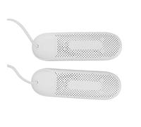 Fdit Secador de Zapatos, Calentador de Zapatos Desodorizante con Estomas Verticales y Horizontales para una Distribución Uniforme del Calor, Material ABS Ignífugo para (luz violeta Enchufe europeo