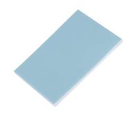 Fdit Sello de Goma para Tallar, Sello Rectangular de PVC en Blanco para Grabar Fuentes y Patrones 15x10cm (Green #03)