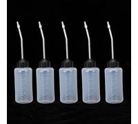 Fdit Set de 5 Piezas Aceitador para M¨¢quina de Coser, 120 ml, Dispensador con Punta Larga y Salida Angular para Bricolaje