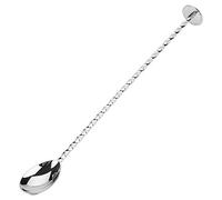 Fdit Socialme-EU Cuchara De Cóctel De Acero Inoxidable Que Mezcla Herramienta De Capas Café De Bebida con Mango Largo para Barra (# 7)