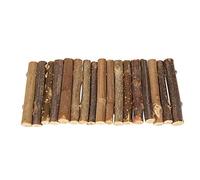 Fdit Socialme-EU Escalera para Mascotas Puente Curva de Madera Hámster Suspensión Ejercicio Masticar Juguete para Reptiles Animal Pequeño(Pequeño)