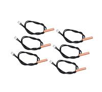 Fdit Sonda de Sensor de Temperatura de 10 K, Termistor con Material Impermeable de Cobre PVC, para Aire Acondicionado, Refrigerador, Dispensador de Agua, Horno de Secado, Incubadora