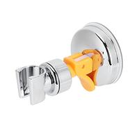 Fdit Soporte Ajustable para Cabezal de Ducha, Soporte de Ducha con Ventosa Fuerte, Universal para Todas las Marcas con de Plástico ABS Extraíble, No Necesita Taladro