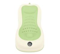 Fdit Soporte de Baño para bebé que Imita el Diseño del útero, Base Antideslizante, Bañera para Recién Nacidos, Fácil de Plegar, 1 Pila de Botón Incluida, Adecuado para Posiciones Sentadas y