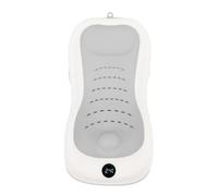 Fdit Soporte de Baño para bebé que Imita el Diseño del útero, Base Antideslizante, Bañera para Recién Nacidos, Fácil de Plegar, 1 Pila de Botón Incluida, Adecuado para Posiciones Sentadas y