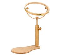 Fdit Soporte De Bordado Bastidor Aro Portátil Bordado En Madera Y Puntada Cruzada Marco De Aro Herramientas De Costura Ajustables(1)