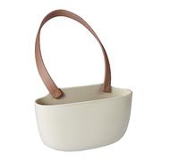 Fdit Soporte de Esponja Colgante para Fregadero, Escurridor Flexible Suave para Fregadero con Orificios de Drenaje para Cocina (Marrón)