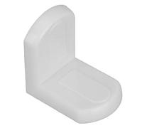 Fdit Soporte de Esquina en Forma de L, 24 Juegos de Sujetadores Duraderos para Reforzar Accesorios de Muebles, Nailon de 2,1x2,1 Pulgadas para Gabinetes