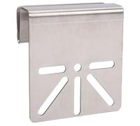 Fdit Soporte de Montaje para Canalón, Soporte de Montaje para Cámara de Seguridad Solar de Acero Inoxidable con Instalación Estable sin Taladro para Exteriores