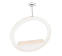 Fdit Soporte de Percha para Pájaros de Madera Acrílica para Escalada, Accesorios para Jaula de Periquitos y Cacatúas