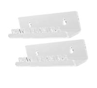 Fdit Soporte para Discos de álbum de Acrílico Duradero, Fácil de Instalar, Estante para Discos de Montaje en Pared para Baño, Cocina, Sala de Estar, Organizador de Pared Artístico, de Exhibición de