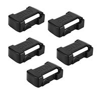 Fdit Soporte para Montaje de Batería, Base de ABS con Orificios para Tornillos Avellanados para Batería M18 de 18 V, Bloqueo de Seguro e Instalación de Múltiples ángulos (Black)