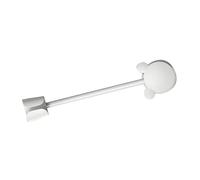 Fdit Soporte para Secador de Pelo Perezoso con Soporte de Carga Fuerte, Rotación de 360 grados para Baño, de Plástico que Ahorra Espacio (WHITE)