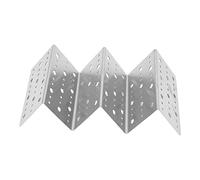 Fdit Soporte para Tacos, Soporte Triangular para Tacos de Acero Inoxidable con Pequeños Orificios para Calentar Uniformemente, Lavavajillas, Horno, Parrilla, Seguro para (Grande)