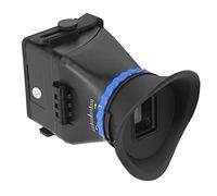Fdit ST-1 CameraScherm Searchker con una Lupa de 3 Veces, Vidrio óptico de Alta Resolución, Cómodo Parche de Goma, Negro