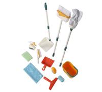 Fdit Suministros de Limpieza para Casas de Juegos, Juego de Limpieza Realista para Niños, de Juguetes para Mejorar el Vínculo Familiar, 27 Piezas