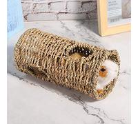 Fdit Summer Water Grass Hamster Pet House Túnel para Chinchilla, Loros, Refrescante