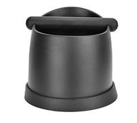 Fdit t Coffee Knock out Box - Contenedor grande de plástico para café, residuos, cubeta para expreso, cajón abatible para café expreso antideslizante (negro)