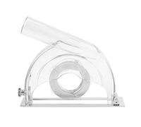Fdit Tapa de Molienda de Recubrimiento de Polvo Transparente para Amoladora Angular con Hojas de Sierra de 3/4/5 Accesorio de Recolección de Polvo Socialme-EU