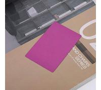 Fdit Tarjetas de Visita, Tarjetas de Presentación Duraderas de Aleación de Aluminio para Uso Profesional, 50 Piezas en Colores Elegantes, 3,4 X 2,1 Pulgadas (PURPLE)