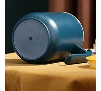 Fdit Taza de café Aislada a Prueba de Fugas de Doble Pared de Acero Inoxidable para café de Oficina en Casa, Taza Esmerilada de 550 Ml para Viajes (550ml)