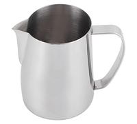 Fdit Taza de café con Leche de 600 Ml, Jarra de Espuma con Pico de águila de Acero Inoxidable 304 con Ergonómico, para Uso de Barista en la Oficina en Casa