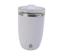 Fdit Taza de café Magnética Automática de 380ML, Práctica Taza Recargable con Agitación Automática para el Hogar, Oficina, Gimnasio, ABS/Acero Inoxidable 304