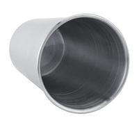 Fdit Taza de Cerveza de Acero Inoxidable, Taza Apilable de Viaje, café, té, Vino, Ligera, Irrompible, Apta para Lavavajillas, con Acabado Satinado, para Acampar, Picnic, Regalo Al