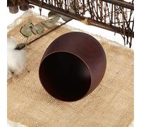 Fdit Taza de Madera Natural, Taza de té y café Hecha a Mano con Acabado Suave, para Bebidas Frías y Calientes un Estilo de Vida Saludable