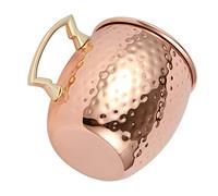 Fdit Taza de Mula de Moscú de Acero Inoxidable, Prueba Segura con Elegante, 550ml para Cocina y Bar