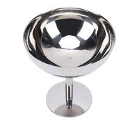 Fdit Taza de Postre con Patas, Tazón de Postre con Patas de Acero Inoxidable 304 con Diseño Elegante, Apto para Lavavajillas para Servir Ensaladas de Helado