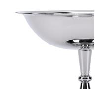 Fdit Taza de Postre de Acero Inoxidable, Taza de Helado con Patas de 150 Ml, Tazón de Helado Compacto y Elegante con Patas Altas para Fiesta en la Cocina