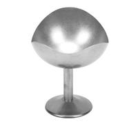 Fdit Taza de Postre de Acero Inoxidable, Tazón de Helado Vintage, Tazón de Postre con Patas para Servir Helado, Pudín, Ensalada de Yogur y Fruta